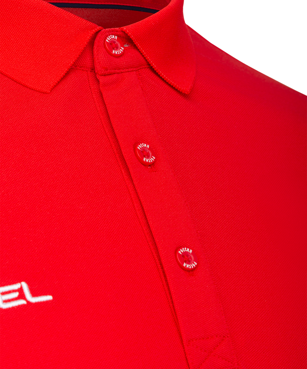 Поло Jögel NATIONAL PerFormDRY Classic Polo CZ, красный