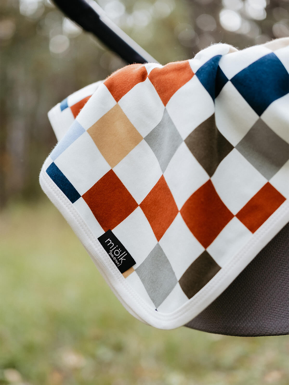 Двусторонний плед Mjölk Шахматы