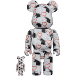 Дизайнерские игрушки BE@RBRICK BE@RBRICK BANKSY LOVE RAT 100%+400%, BANKSY-LOVE-RAT