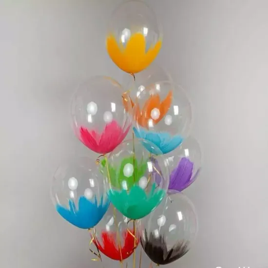 Воздушный шар " Браш 12", надутый гелием