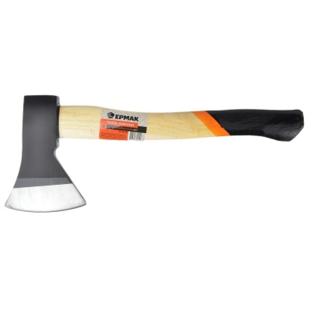 Топор  600гр ЕРМАК кованый с деревянной ручкой