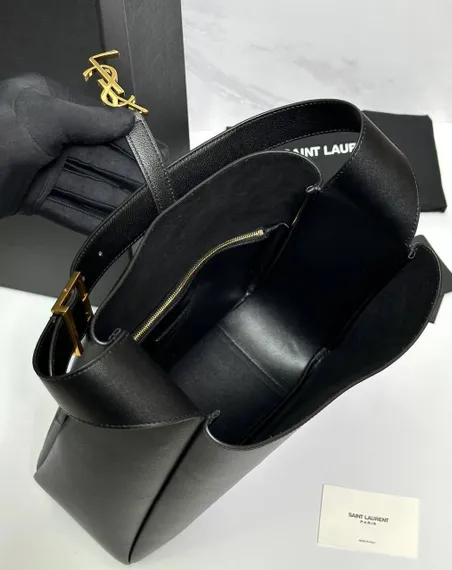 Сумка-тоут Saint Laurent Le 5 à 7 Small черный