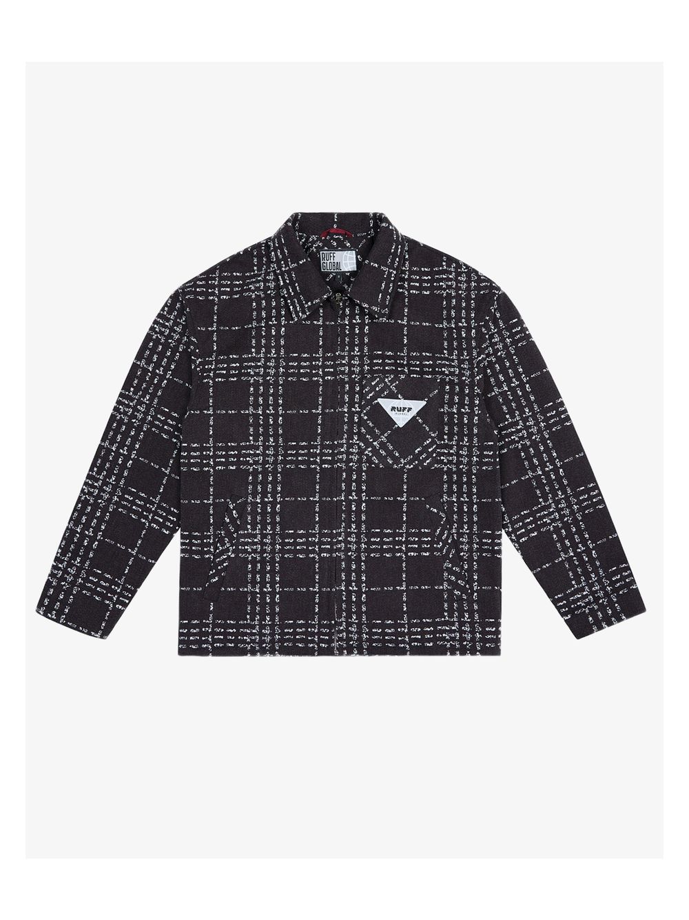 Куртка RUFF Global DRP Black черно-белая