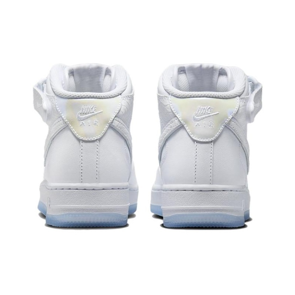 Nike Air Force 1 Mid White Snakeskin Ice Women's