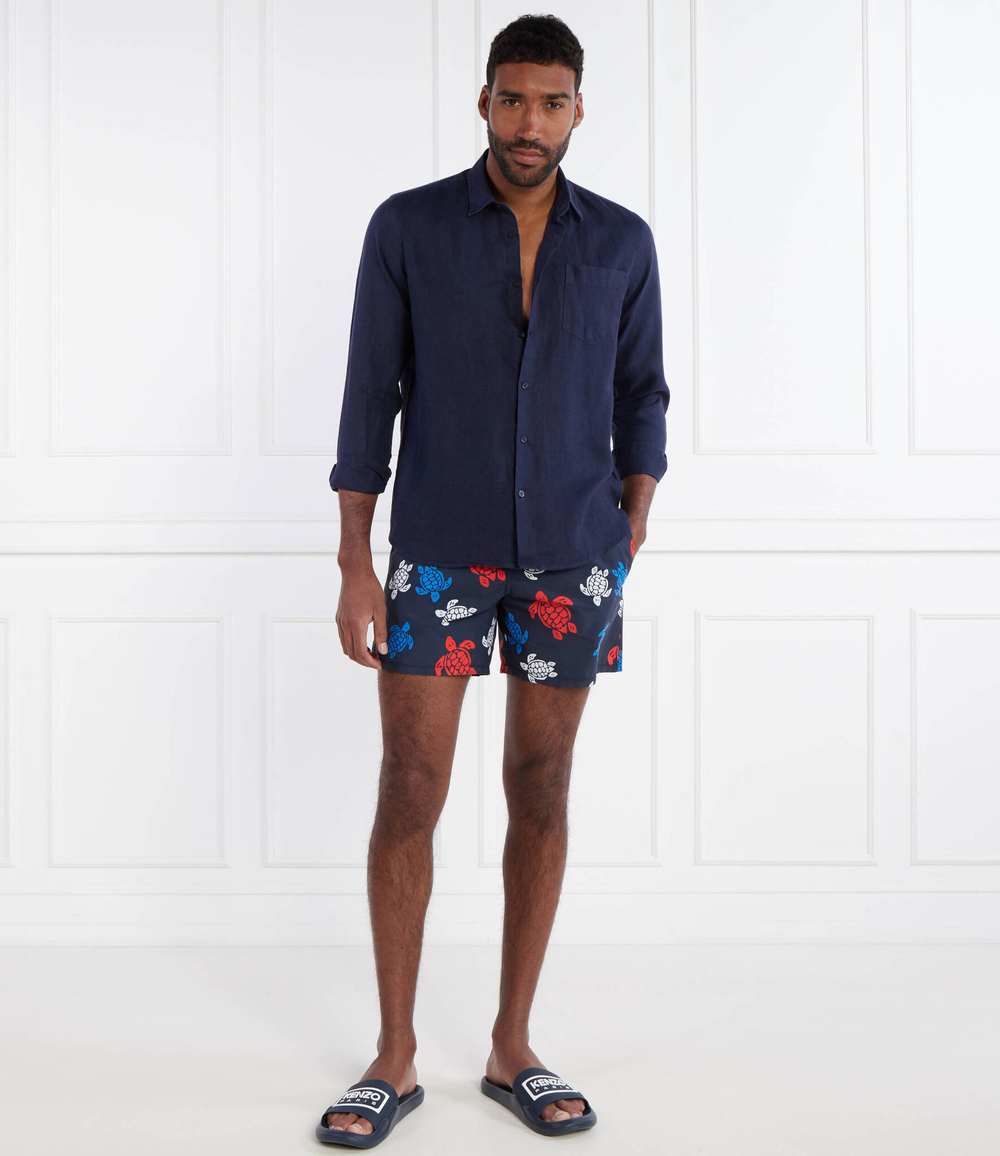 Шорты для плавания MOOREA Vilebrequin - темно-синий(MOOAB136)