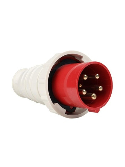 Вилка кабельная 035 63А 380AC 3P+PE+N 6ч IP67 КЭАЗ 222743