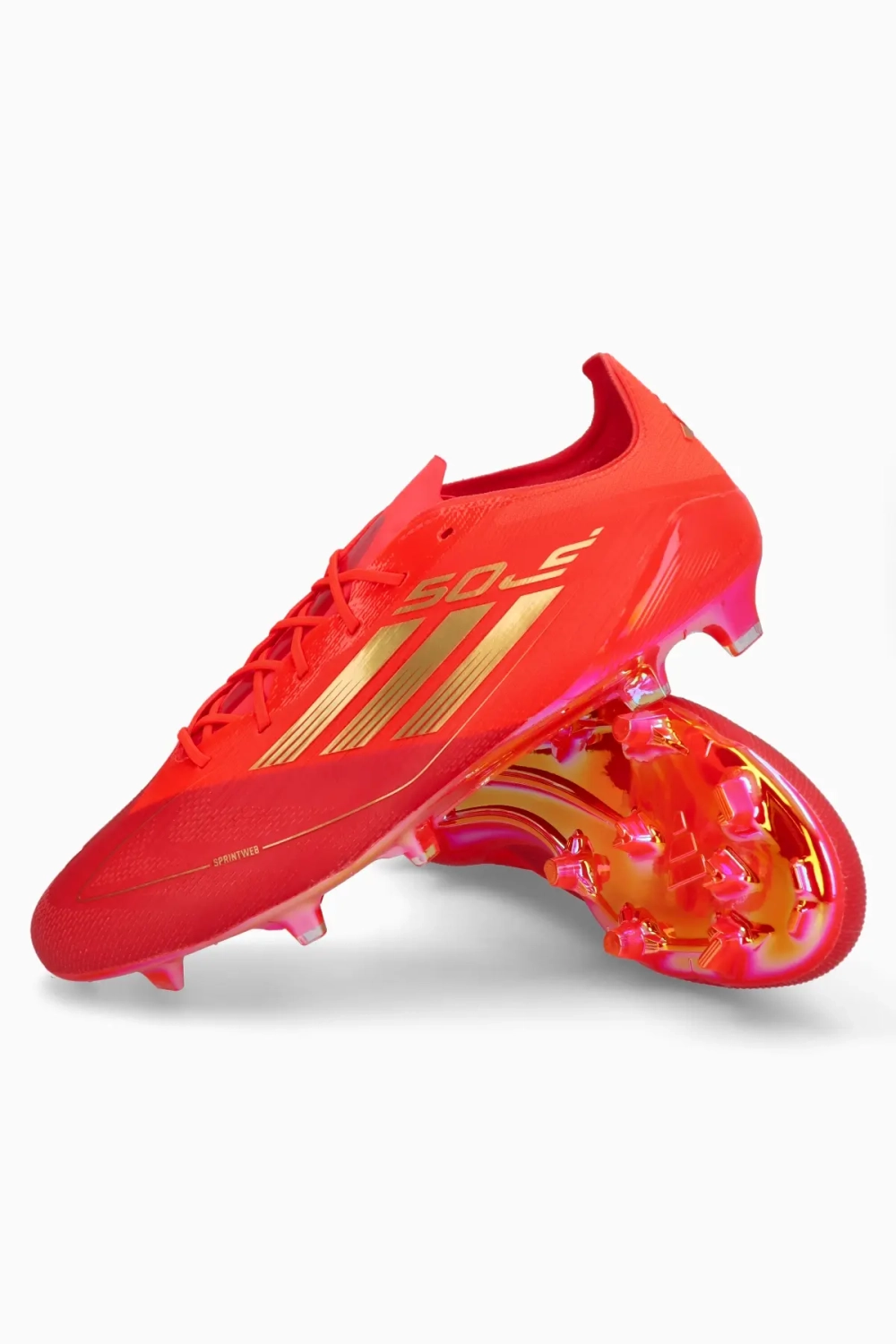 All red adidas cleats discount