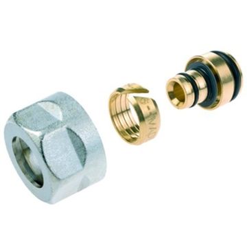 Резьбозажимное соединение Elsen 20x2,0x3/4" для труб металлопластиковых и красной (EFB03.2020EK)