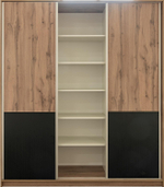 Шкаф-купе 3Д «Блэквуд Лофт» П3.0556.1.41