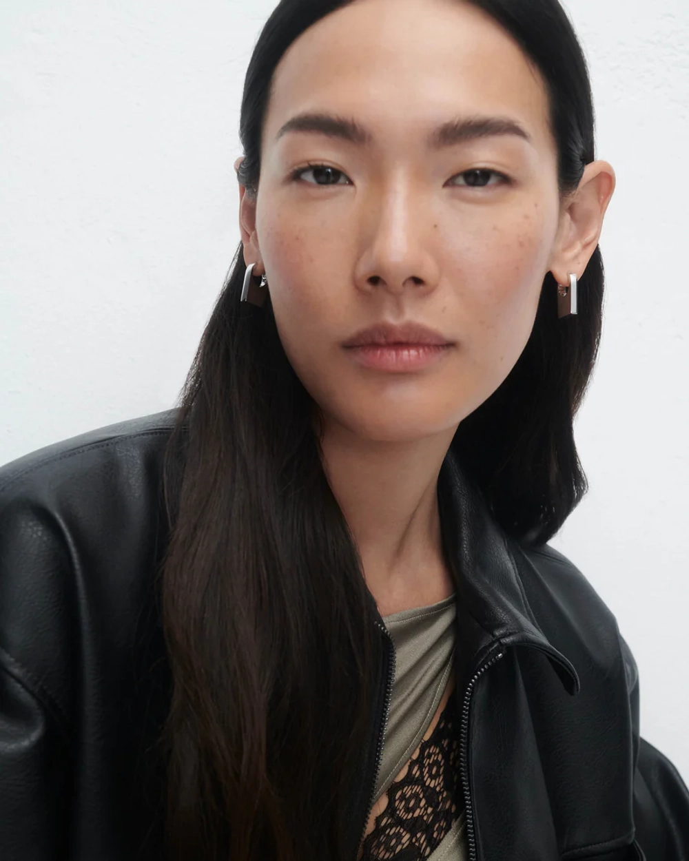 Серьги Chicago Серебро 925 пробы покрытое родием