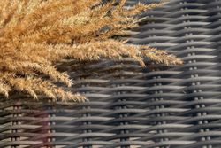 "Эспрессо–150 R" обеденная группа плетеная, цвет графит