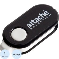 Ластик Attache Selection из синтетического каучука овальный 65x30x13 мм