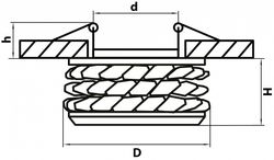 Встраиваемый светильник Lightstar Onora 031802
