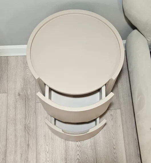 Тумба прикроватная 4789 с двумя ящиками