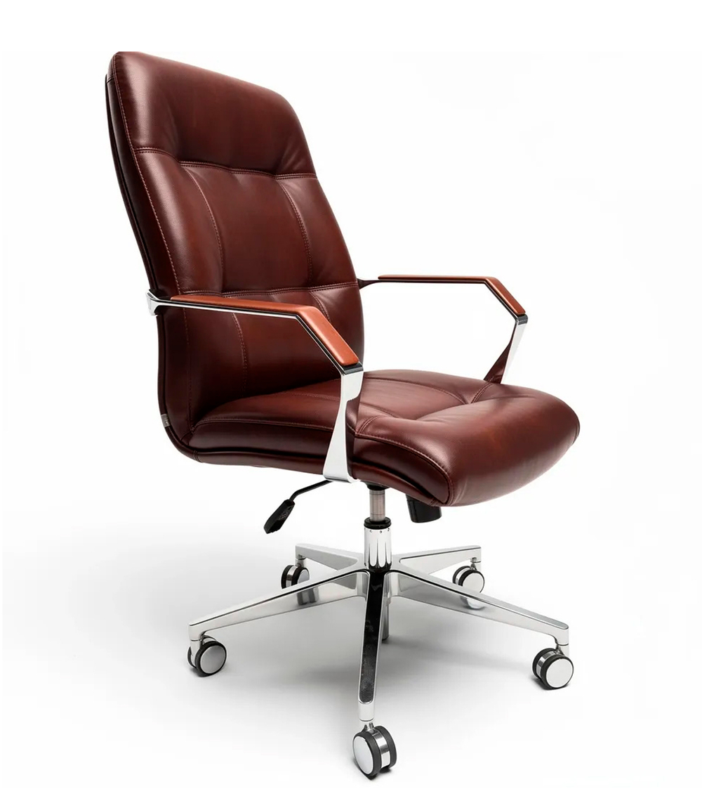 Vienna кресло директорское / посетительское на пятилучье