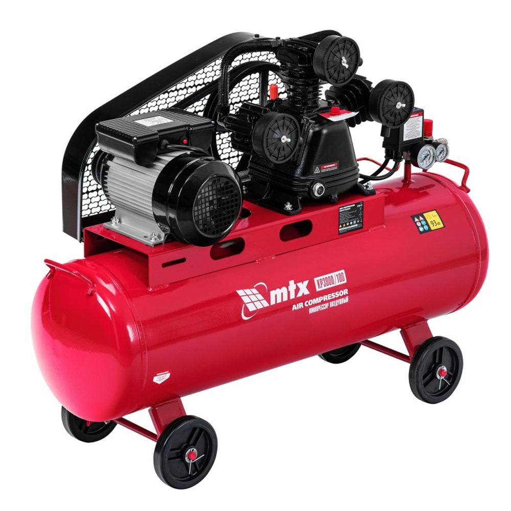Компрессор воздушный МТХ КР3000/100, ременный привод