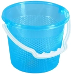 Ведёрко Медовое 3,3л Прозрачно-голубой (комплект 30 шт)