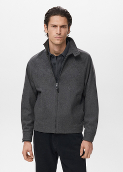 Куртка из смесовой шерсти