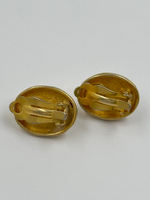 Клипсы с кремовыми кабошонами Givenchy