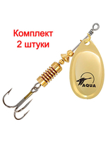 Блесна вертушка AGLIA 06,0g, лепесток № 3, цвет A0-06