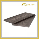 Заборная доска доска ДПК PREMIUM 3D Венге (2-х сторонняя Текстура)