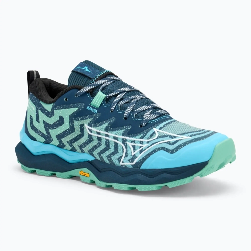 Женские Кроссовки для бега Mizuno Wave Daichi 8 dusty jade green/ white/ river blue