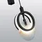 5422/17WL HIGHTECH ODL_EX25 083 черный/металл/алебастр Настенный светильник LED 17W 3000K 986Лм MERCURY
