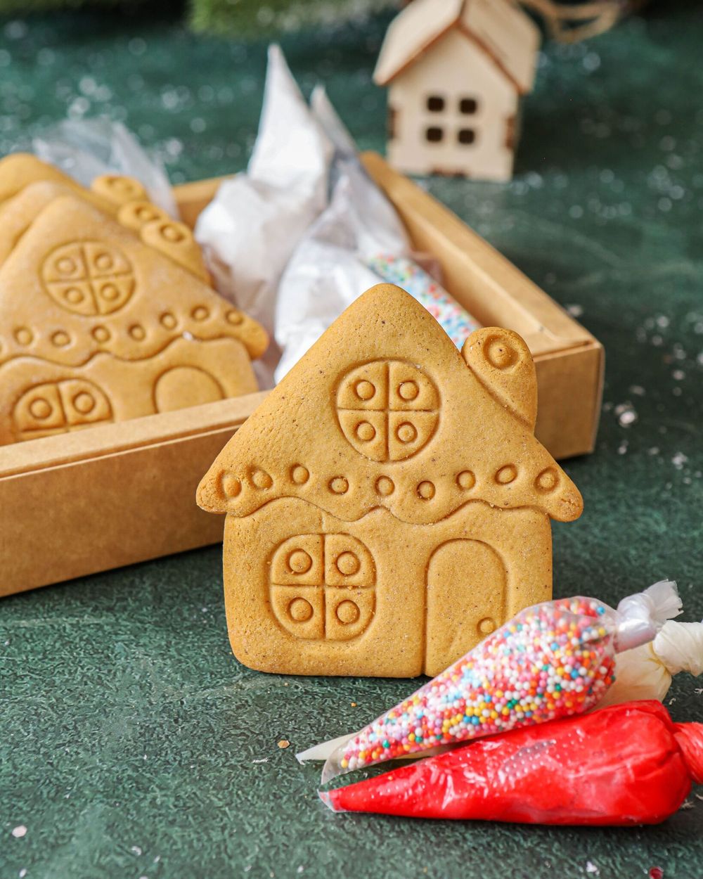 Имбирные пряники "Человечки" - 4 шт.