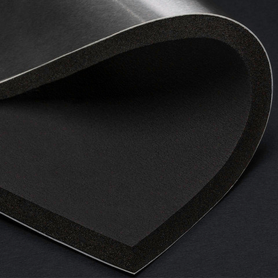 Рулон теплоизоляции из вспененного каучука ST самоклеящийся с покрытием AD AL CLAD