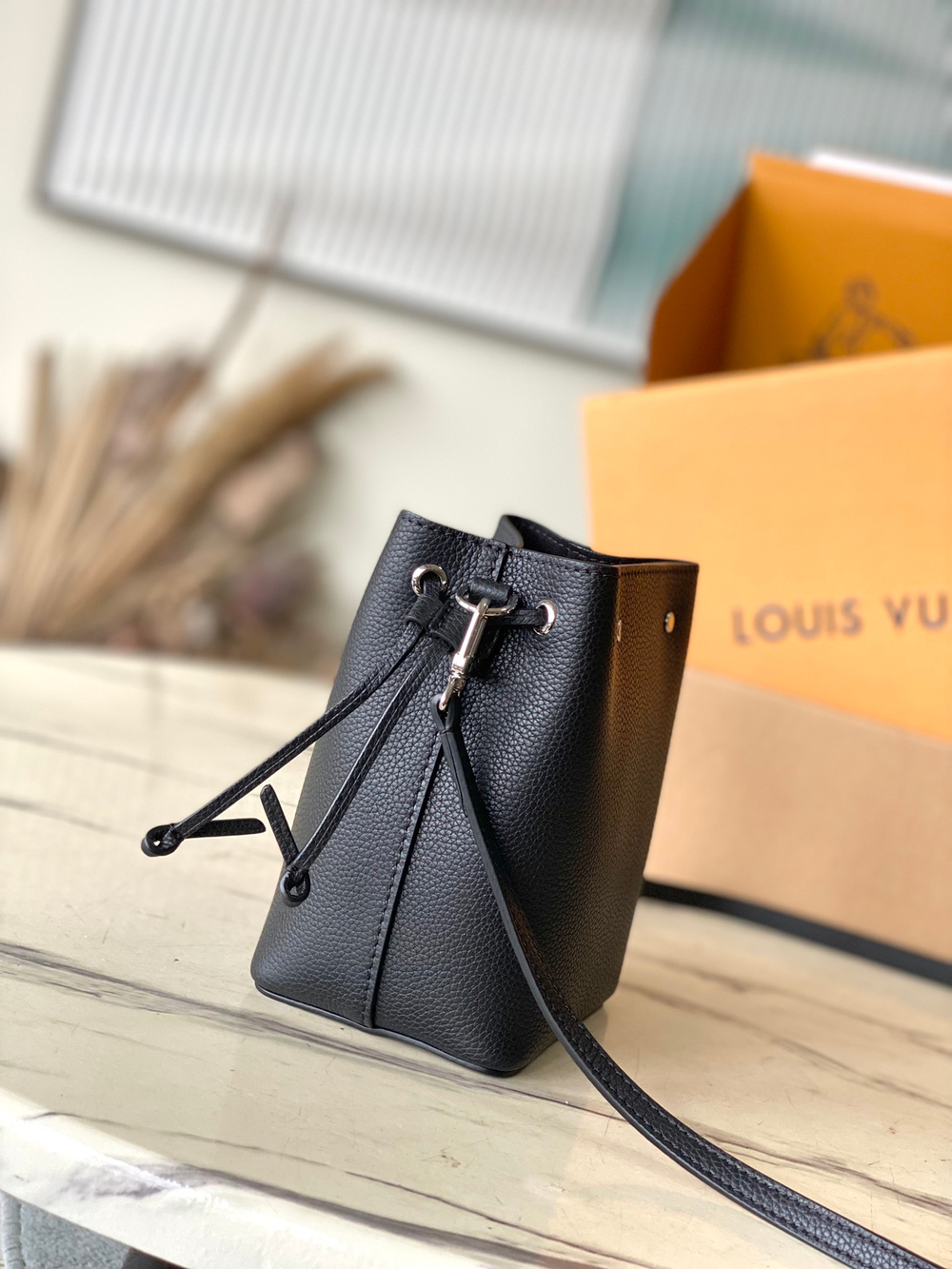 Louis Vuitton Nano Lockme Bucket