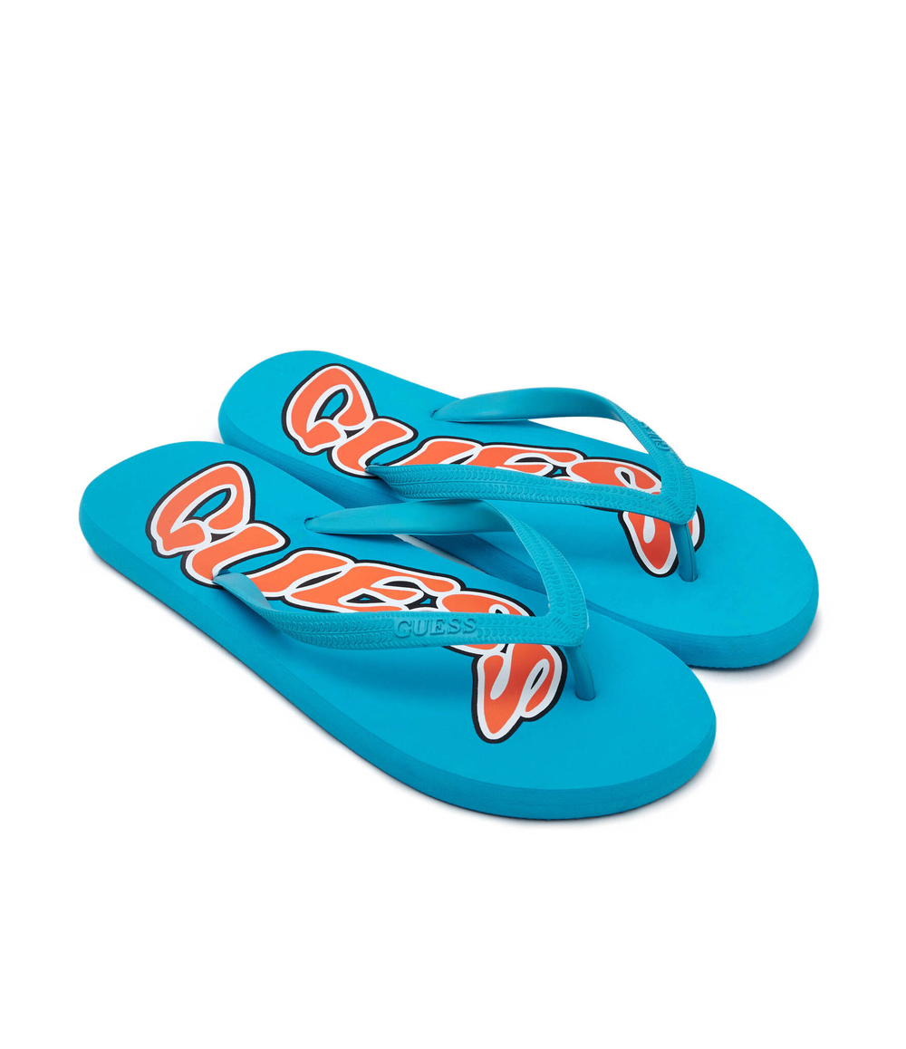 Вьетнамки Guess Underwear - голубой(F4GZ08 BB00H)