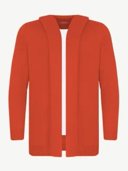 Кардиган с капюшоном из хлопка