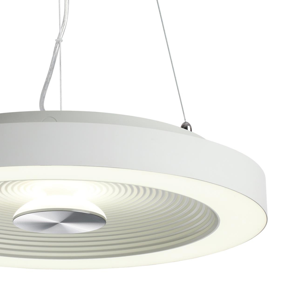 7752/25L MITRA LED SN 535 Светильник пластик/белый LED 25Вт 4000K D400 IP54 QUANTUM