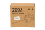 РУЛЕТКА ЛАЗЕРНАЯ TOOLS 2 IN ONE 40М+5М OML-540