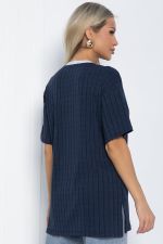 Футболка Ника (синяя) Б12452-7 LT Collection