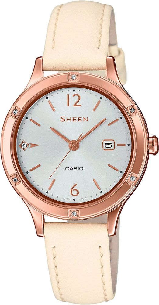 Японские наручные часы Casio Sheen SHE-4533PGL-7AUER