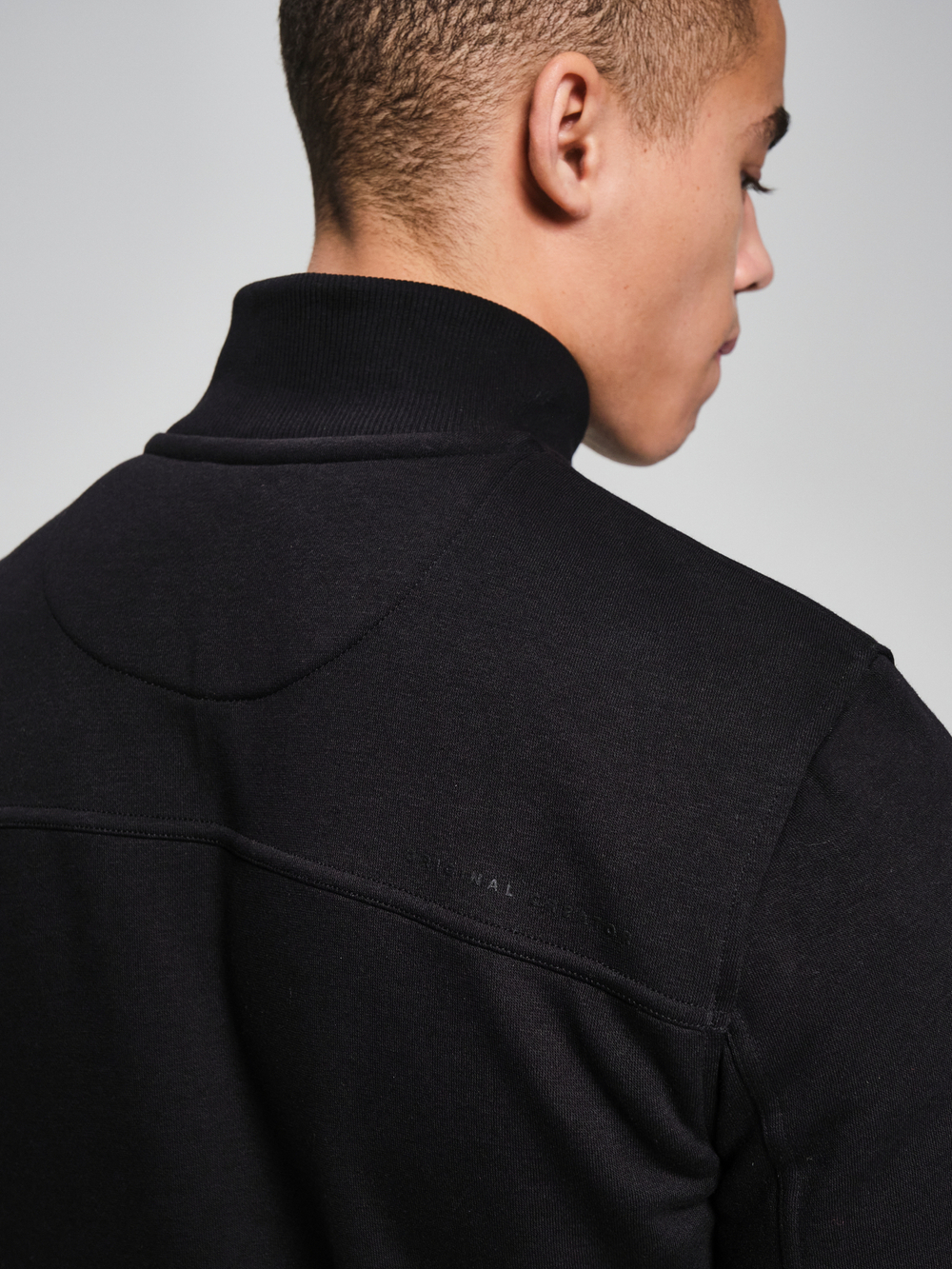 Свитшот с короткой молнией ORIGINAL CREATOR HALF ZIP, Черный