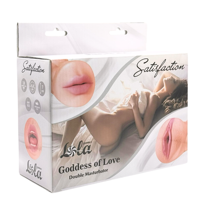 Двойной мастурбатор Satisfaction Goddess of Love 2101-04Lola
