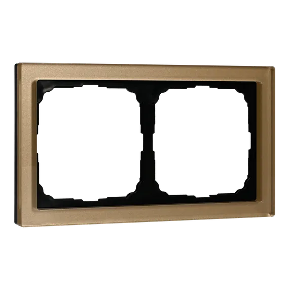 Рамка 2-м ArtGallery Pure органич. стекло шампань SE GAL320502