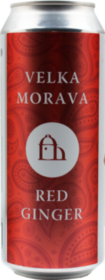 Пиво Велка Морава Рэд Джинджер / Velka Morava Red Ginger 0.5 - банка