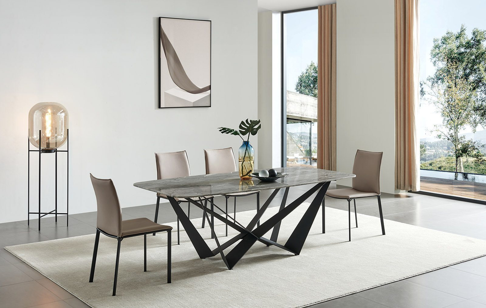 Стол FT102K (200) мрамор 922-4