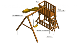 Детский игровой комплекс MoyDvor Cedar Summit