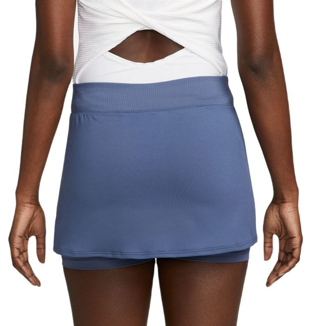 Теннисная юбка Nike Court Victory Skirt - diffused blue/black