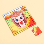 Головоломка-пазл в рамке. Игры в дорогу "Ёжик" П 303 7811248 (Лесная мастерская)