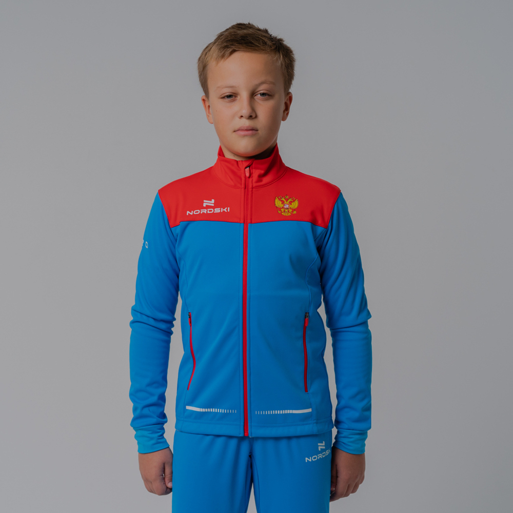 Куртка NORDSKI PRO Rus, разминочная, юниорская