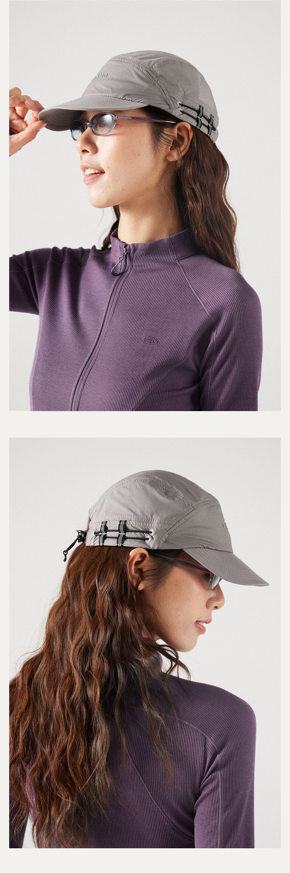 Кепка Nothomme BLUE Blue lightweight durable five-panel baseball cap