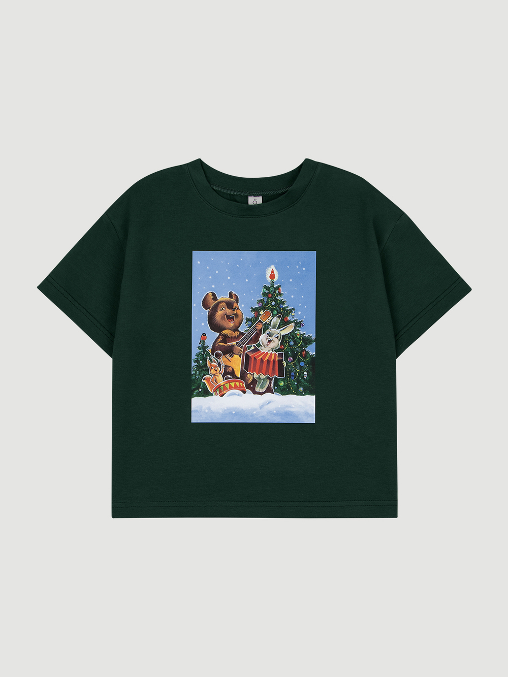 Футболка детская Mjölk х Зарубин Мишка и зайчик, уценка