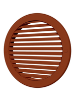 Решетка вентиляционная РКН фланец D160 D196 ASA Terracotta ERA