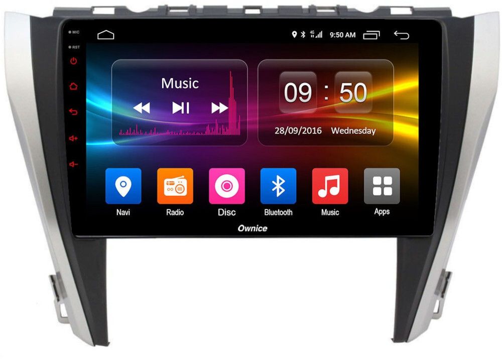 Магнитола для Toyota Camry 2014-2018 - Carmedia OL-1608 QLed, Android 12, TS10, CarPlay, 4G SIM-слот