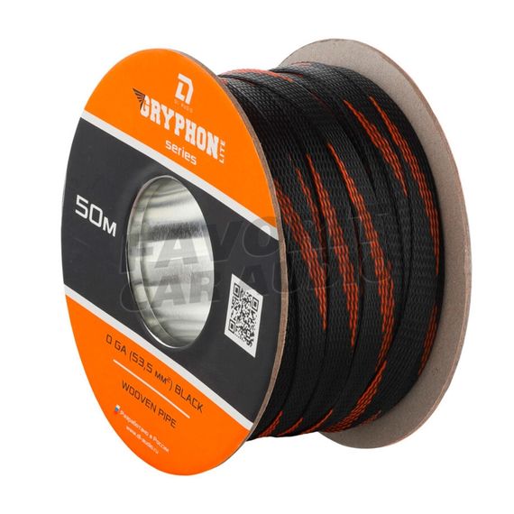 Змея DL Audio Gryphon Lite Wooven pipe 0 Ga Black (50)